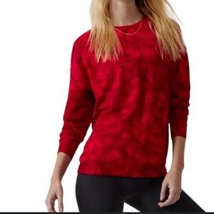 Athleta Red Women's Sweatshirt